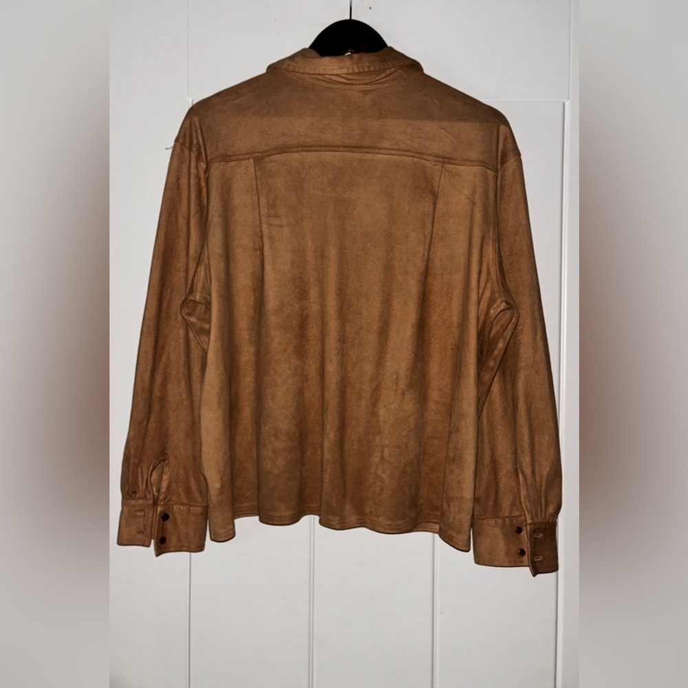 Eddie Bauer Button Shirt Women XL Country Cowgirl Western Rodeo Ranch Chore‎ - Picture 2 of 8